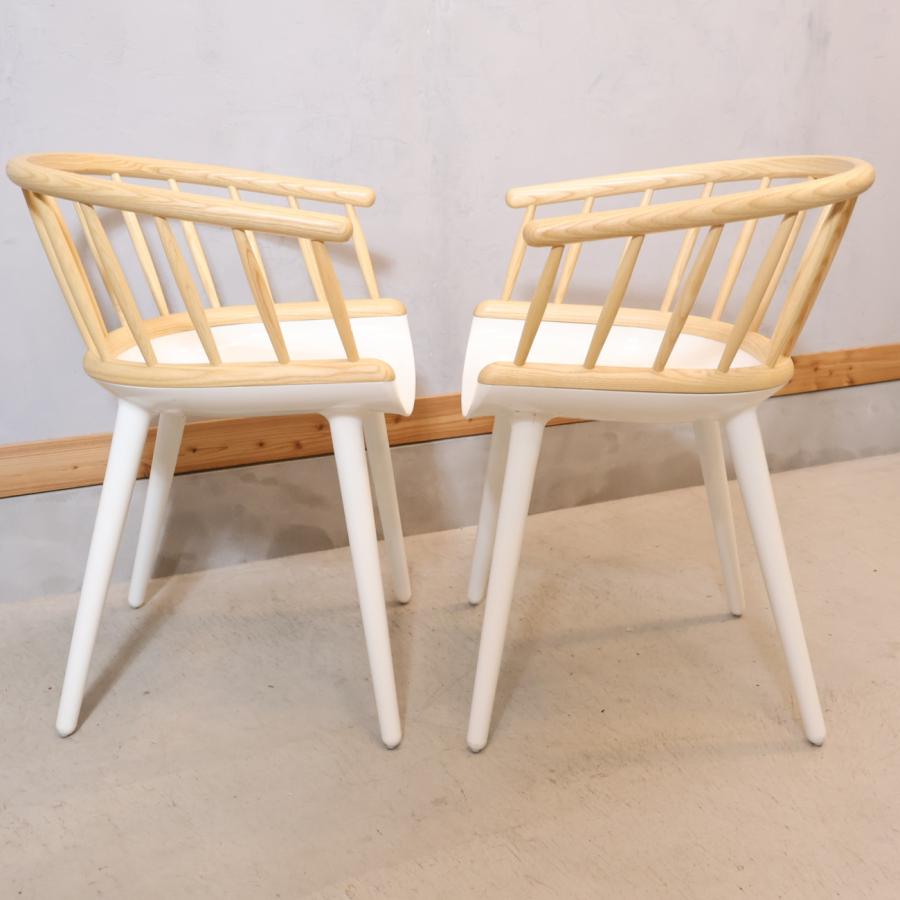 MAGIS マジス Cyborg wood stick ダイニングチェア 2脚セット アッシュ