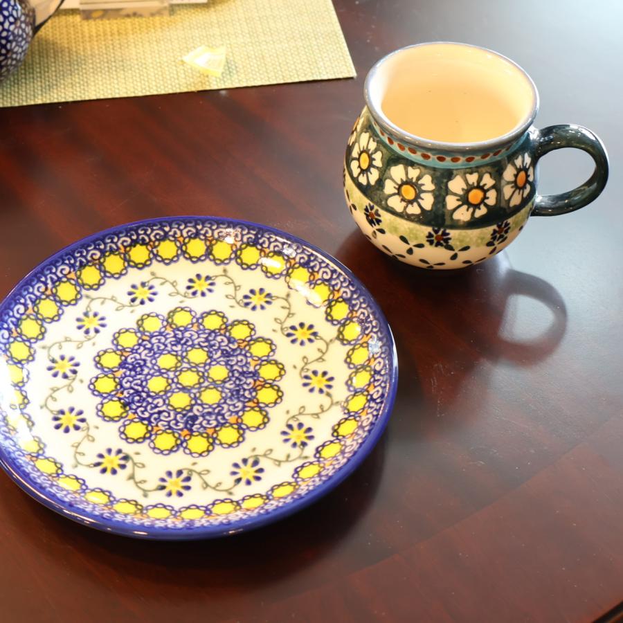 Polish Potteryポーリッシュ ポタリー VENA ヴェナ デザート皿 17cm