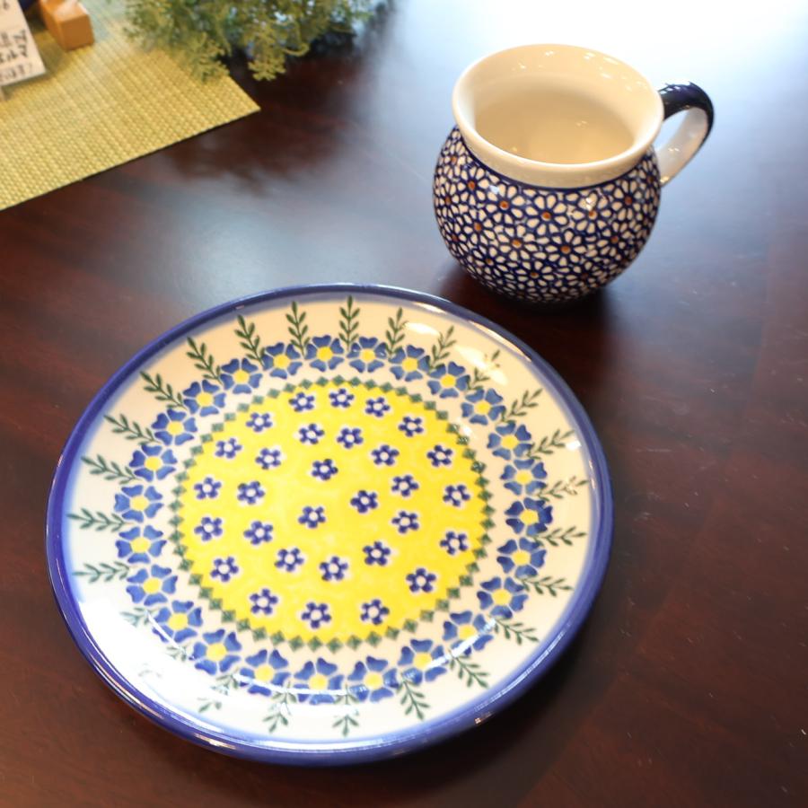 Polish Potteryポーリッシュ ポタリー VENA ヴェナ デザート皿 17cm