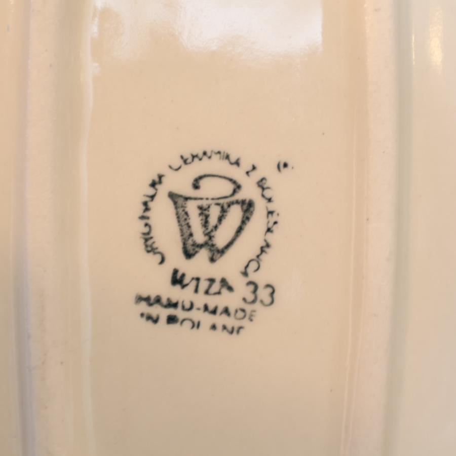 Polish Potteryポーリッシュ ポタリー WIZA ヴィザ スクエアプレート