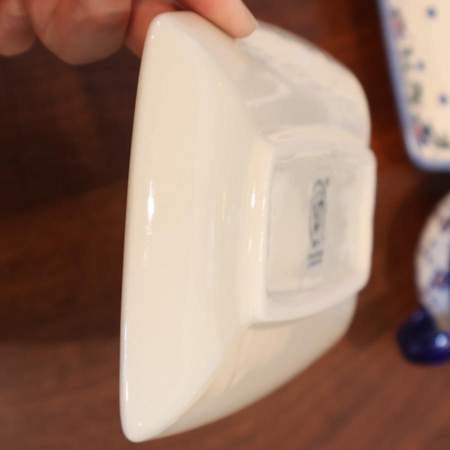 Polish Potteryポーリッシュ ポタリー WIZA ヴィザ スクエアプレート