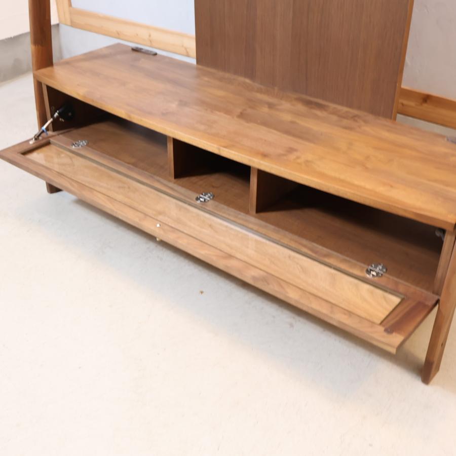 マルヨシ民芸家具 モダン ディープ 135 TVボード ウォールナット材 TV台 マルヨシ民芸家具 DEEPII モダン ディープ 135 TVボード