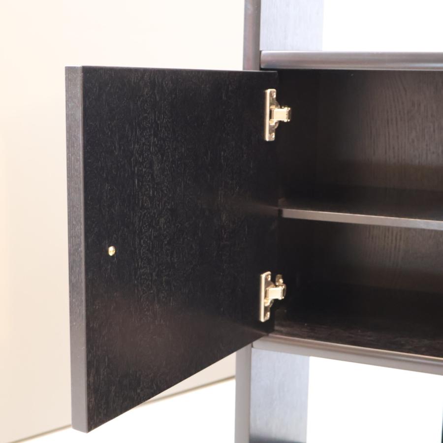 松岡漆工 NOBUYA MATSUOKA 飾り棚 大楠 茶箪笥 キャビネット 和家具