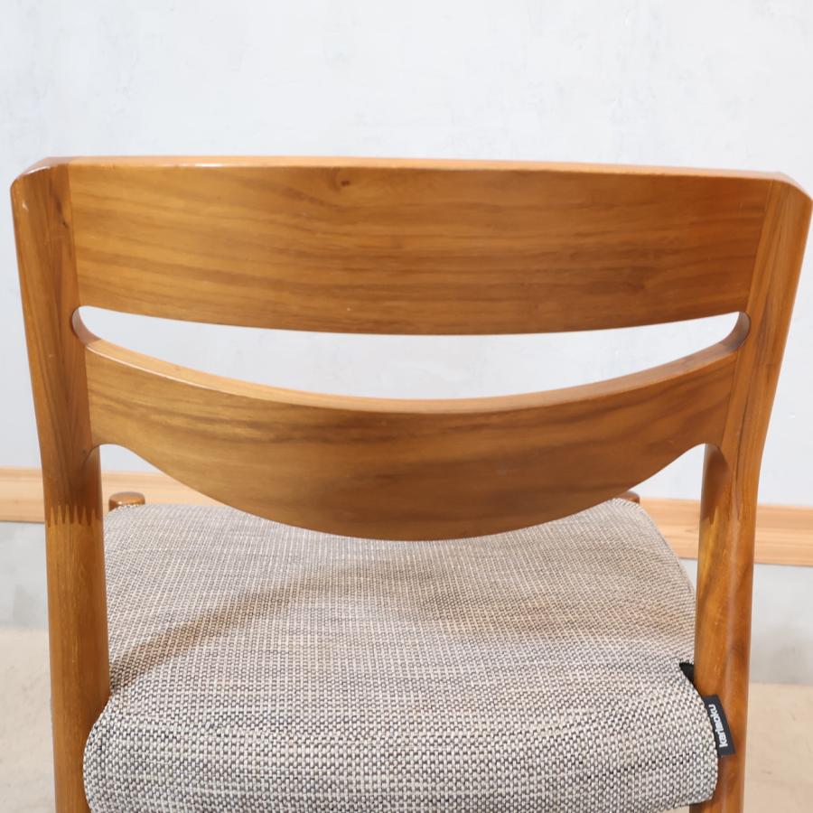 Karimoku カリモク家具 CU71 ウォールナット材 ダイニングチェア Karimoku カリモク家具 CU71 ウォールナット材 ダイニングチェア