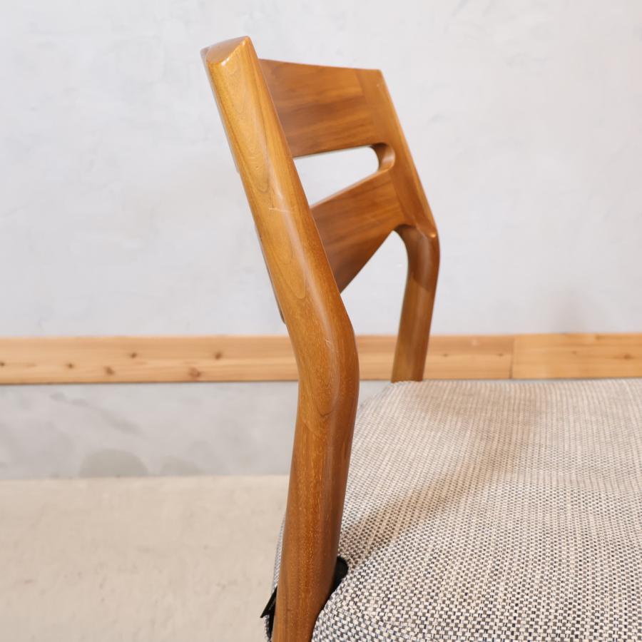 Karimoku カリモク家具 CU71 ウォールナット材 ダイニングチェア Karimoku カリモク家具 CU71 ウォールナット材 ダイニングチェア