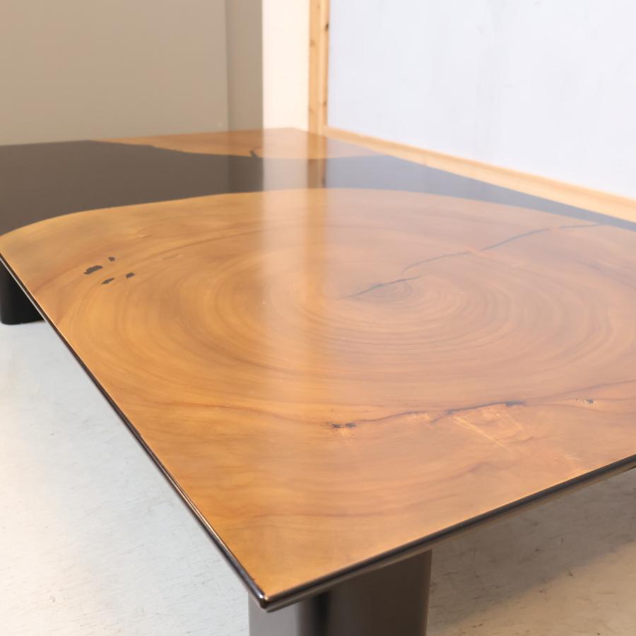 和モダン】松岡漆工 センターテーブル