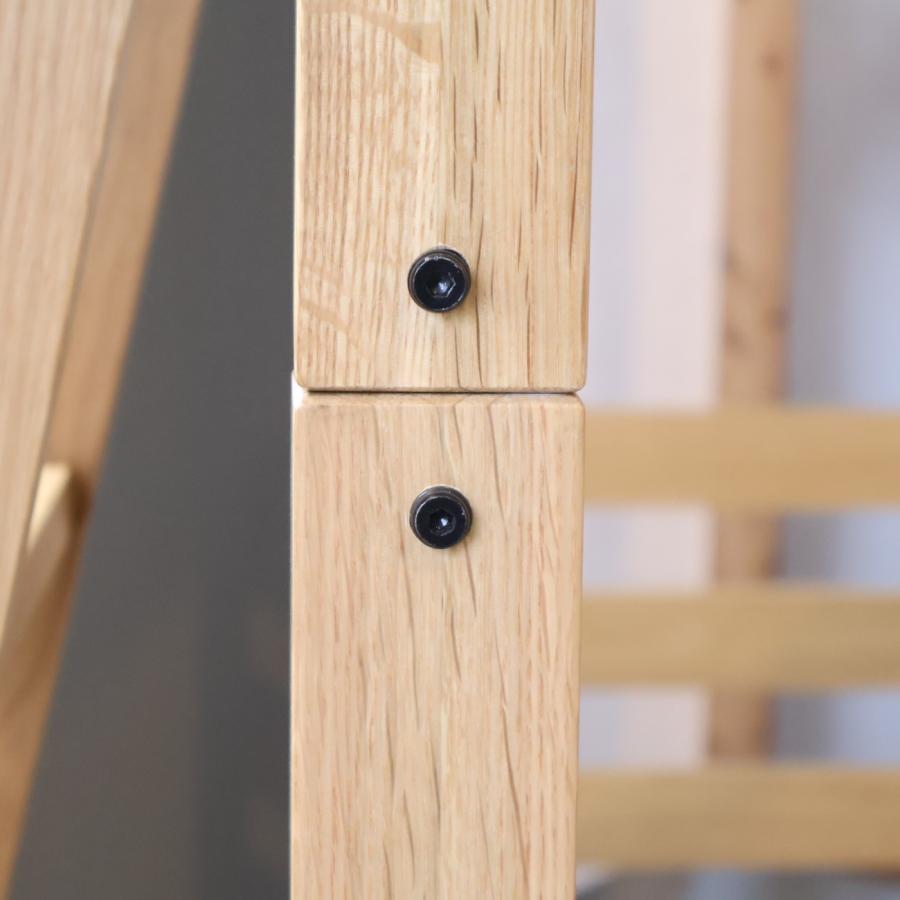 無印良品 MUJI オーク材 セミシングル ハイベッド マットレス付 無印良品 MUJI オーク材 セミシングル ハイベッド マットレス付