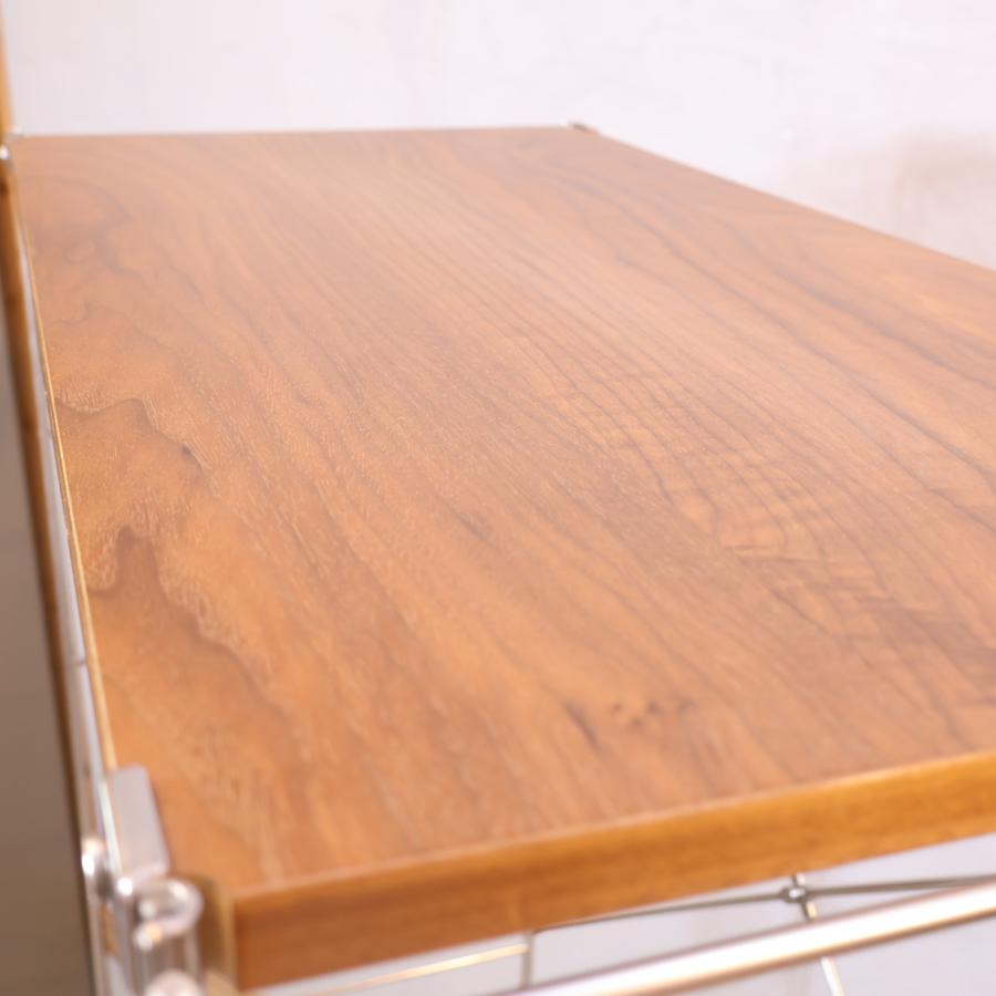 無印良品 MUJI ステンレス ウォールナット材 ユニットシェルフ 無印良品 MUJI ステンレス ウォールナット材 ユニットシェルフ