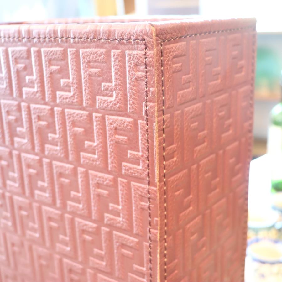 FENDI CASA フェンディカーサ フラワーベース 花瓶 フラワースタンド ズッカ柄 イタリア エレガント ラグジュアリー EE603_13