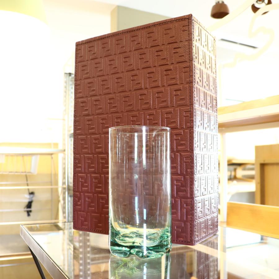 FENDI CASA フェンディカーサ フラワーベース 花瓶 フラワースタンド ズッカ柄 イタリア エレガント ラグジュアリー EE603_2