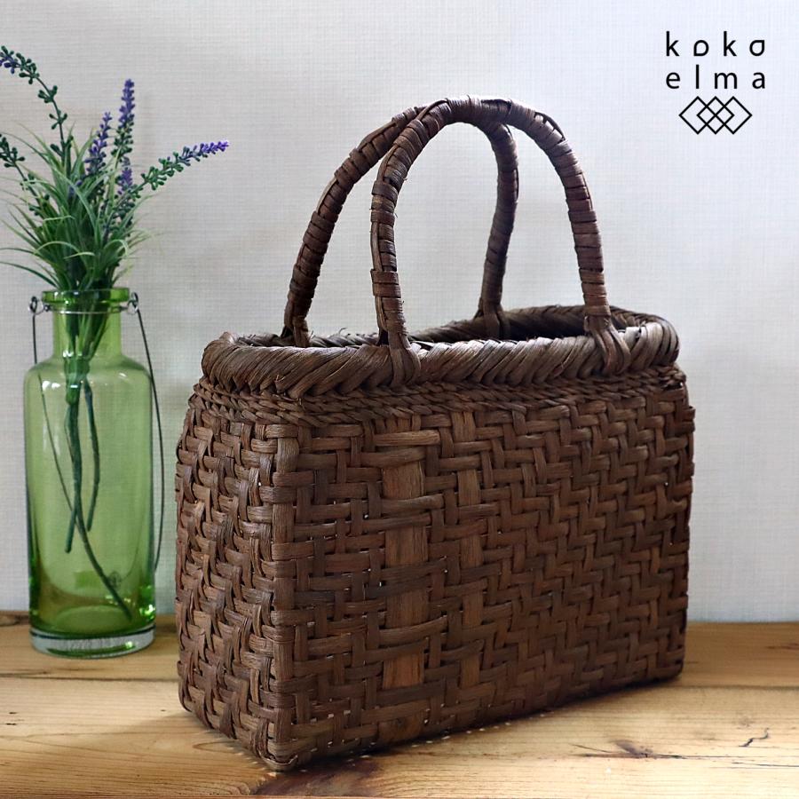 山葡萄 やまぶどう かごバック 国産 天然素材 手編み 新潟県 阿賀町