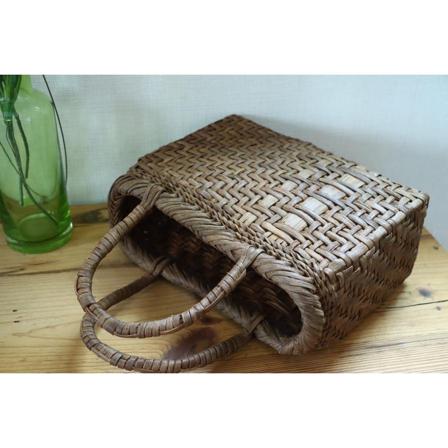 山葡萄 やまぶどう かごバック 国産 天然素材 手編み 新潟県 阿賀町