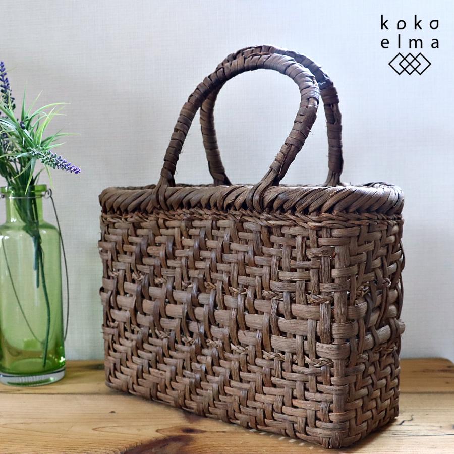 山葡萄 やまぶどう かごバック 国産 天然素材 手編み 新潟県 阿賀町