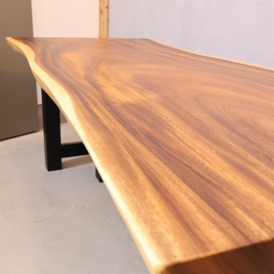 モンキーポッド無垢材 一枚板 ダイニングテーブル 4人〜6人用 木製