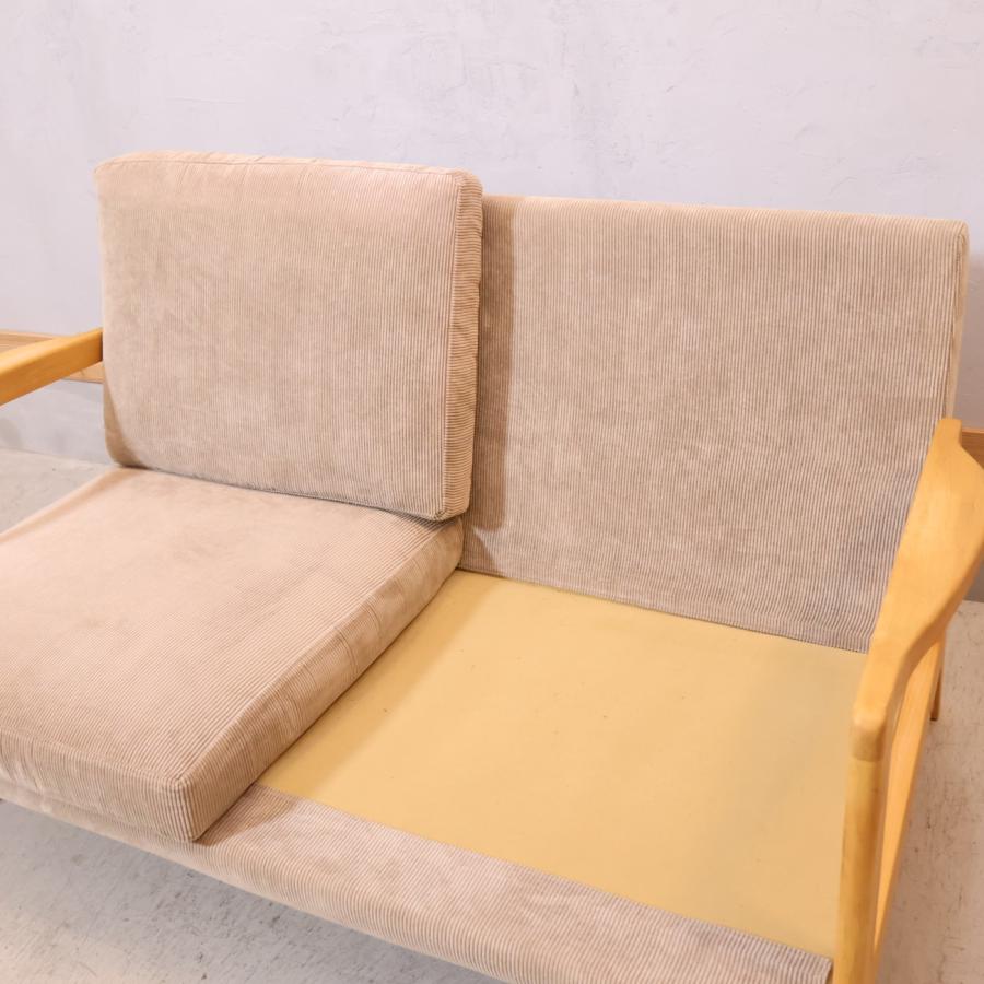 MOMO natural モモナチュラル MOSS モス アルダー材 2Pソファ 2 MOMO natural モモナチュラル MOSS モス アルダー材 2Pソファ 2