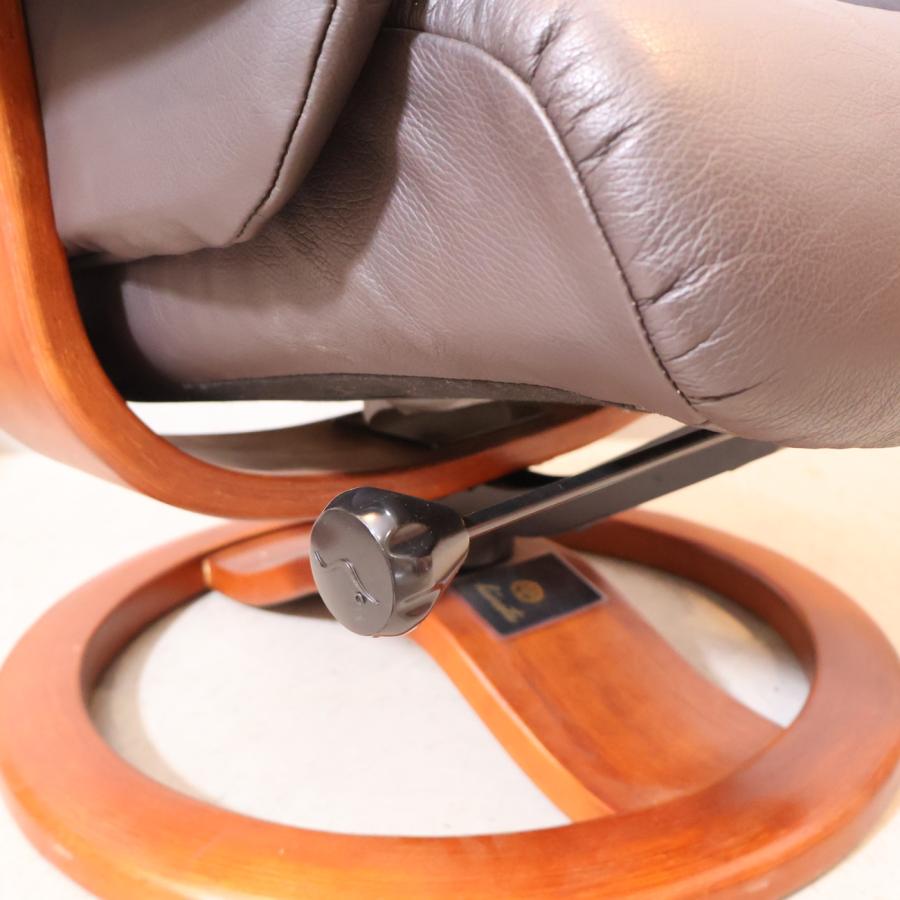 Hjellegjerde イエリアーダ フィヨルド555 本革 リクライニングチェア