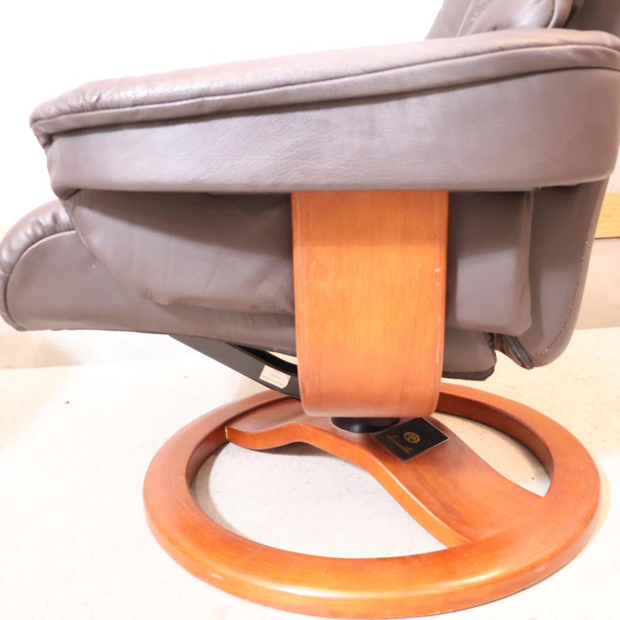 Hjellegjerde イエリアーダ フィヨルド555 本革 リクライニングチェア