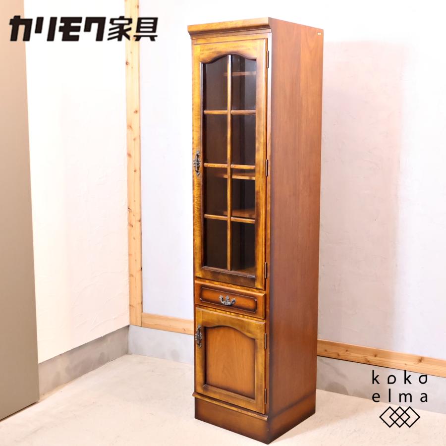 Karimoku カリモク COLONIAL コロニアル 食器棚 書棚 カップ Karimoku カリモク COLONIAL コロニアル 食器棚 書棚 カップ