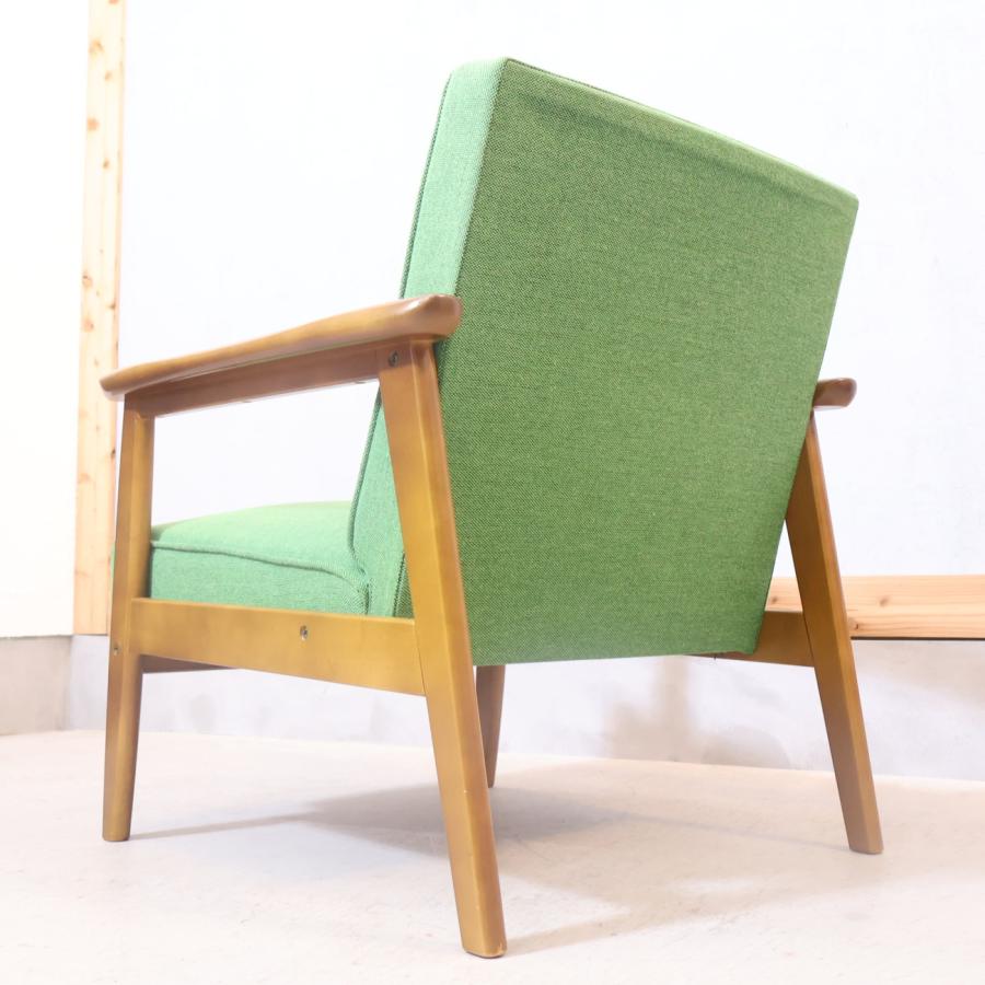 カリモク60 Kチェア タープグリーン 1シーター 北欧スタイル カリモク60 Kチェア タープグリーン 1シーター 北欧スタイル