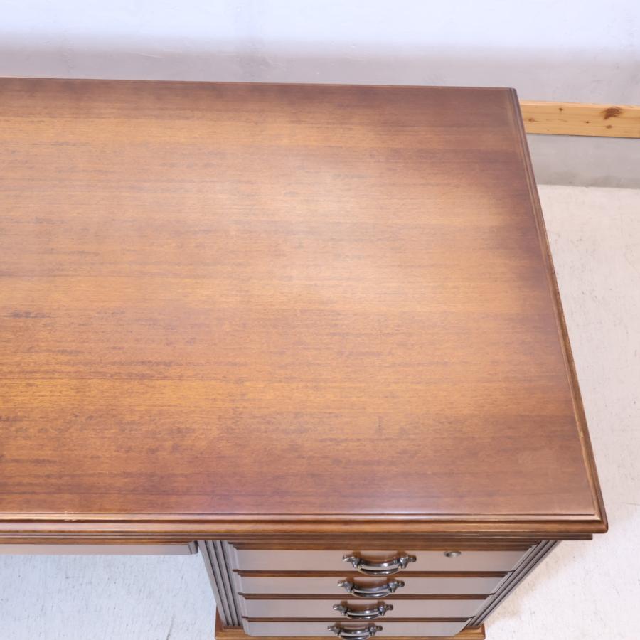 karimoku カリモク家具 COLONIALコロニアル 両袖デスク 書斎机  