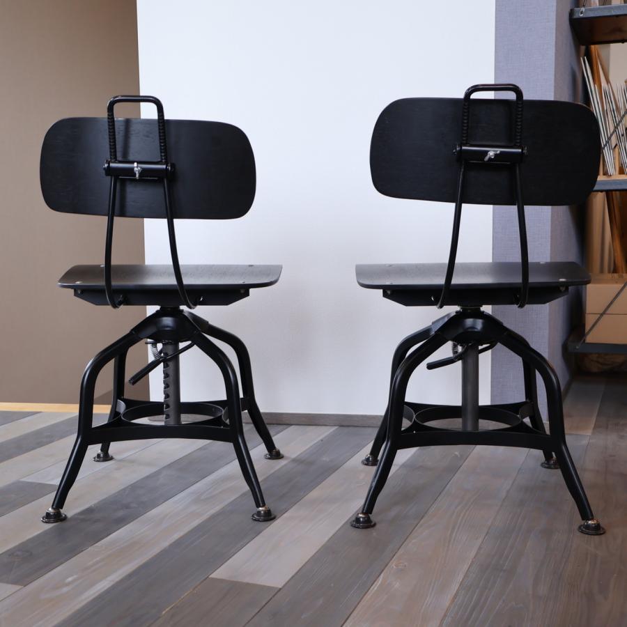 関家具 トレド2 チェア 4脚 昇降式 ノットアンティークス クラッシュ