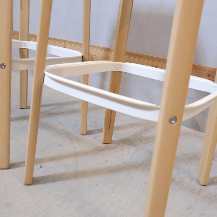 MAGIS マジス STEELWOOD STOOL スチールウッド ハイスツール 2脚 MAGIS マジス STEELWOOD STOOL スチールウッド ハイスツール 2脚