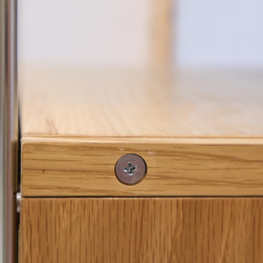 無印良品 MUJI オーク材 ステンレスユニットシェルフ 引出し 無印良品 MUJI オーク材 ステンレスユニットシェルフ 引出し