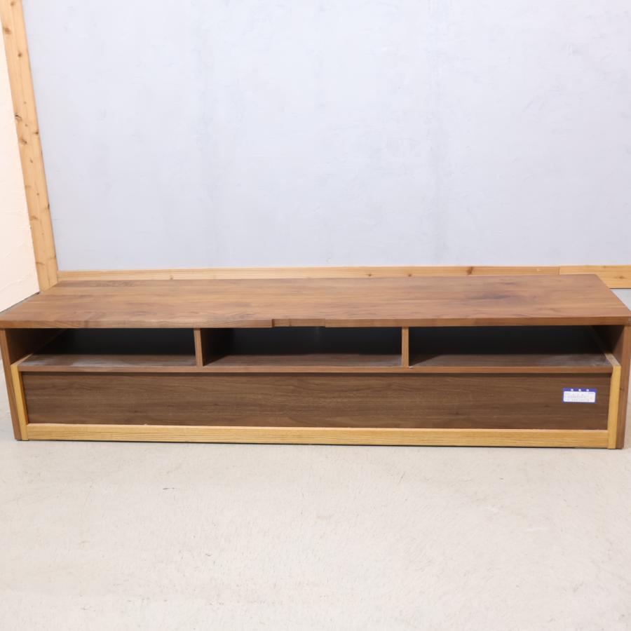 橋詰家具 ティアラ 180 TVボード ウォールナット×ナラ ジャパンデザイン | 橋詰家具 | PLANTS 郡山市のインテリアショップ