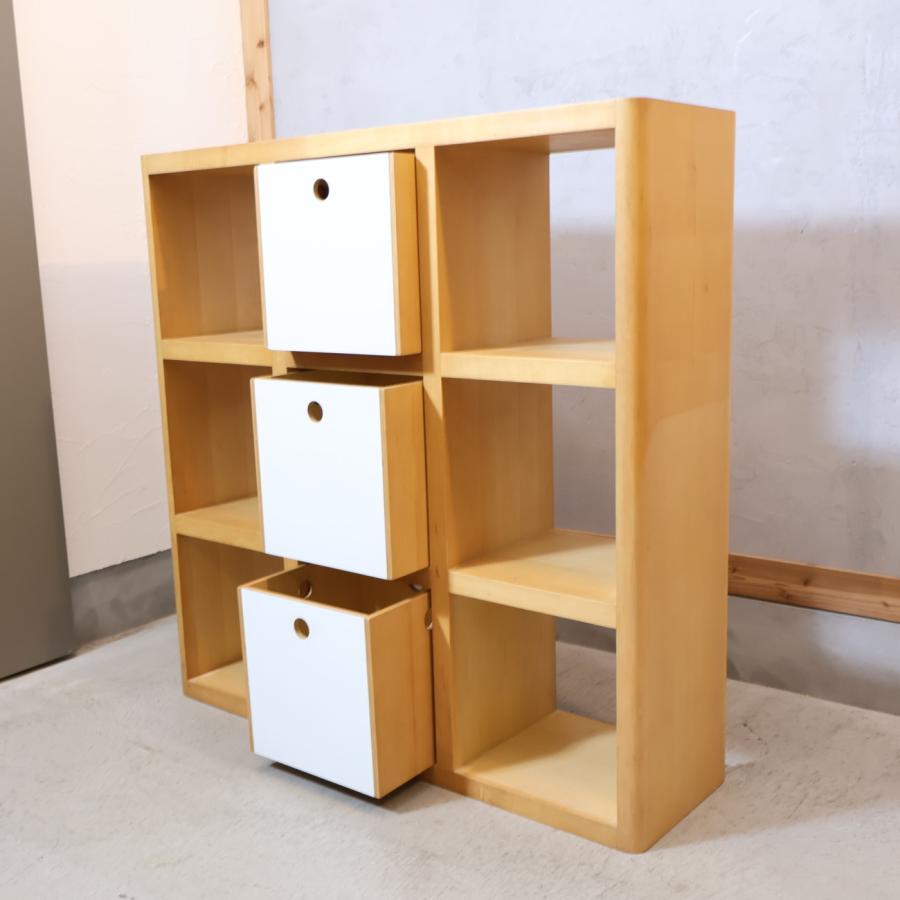 ACTUS アクタス vario ヴァリオ メープル材 BOX付き オープンシェルフ 
