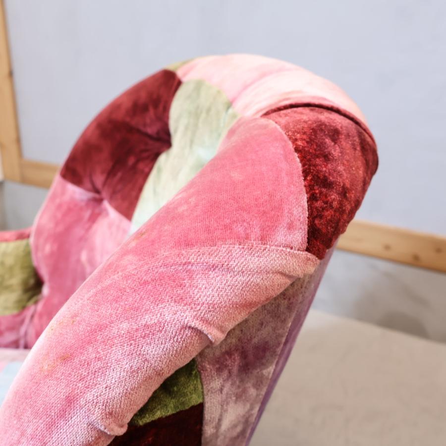 HALO ハロ ANNE CHAIR アンチェア 1シーター ベルベット モダン パッチ