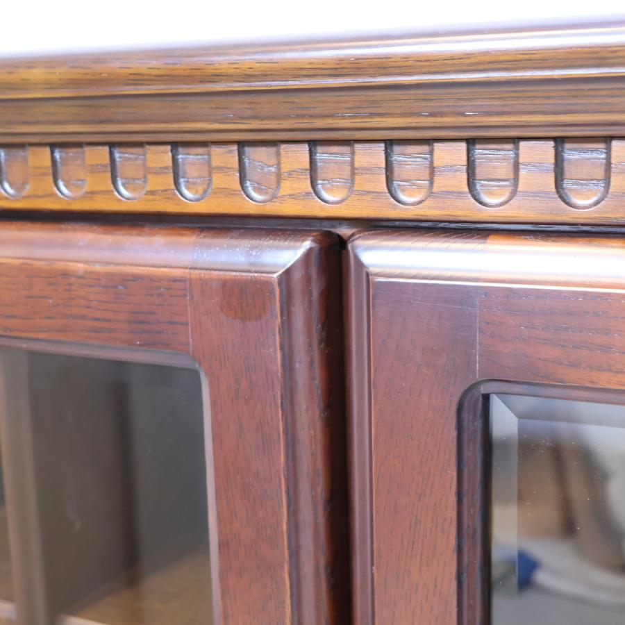 ATLANTA アトランタ 2枚扉キャビネット クラシック 食器棚 クリ