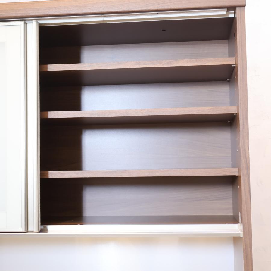 Pamouna パモウナ ウォールナット材 キッチンボード 食器棚