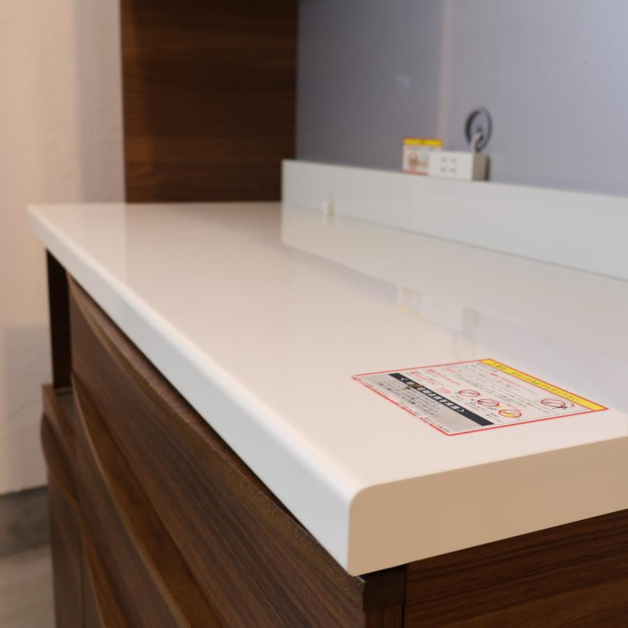 Pamouna パモウナ ウォールナット材 キッチンボード 食器棚