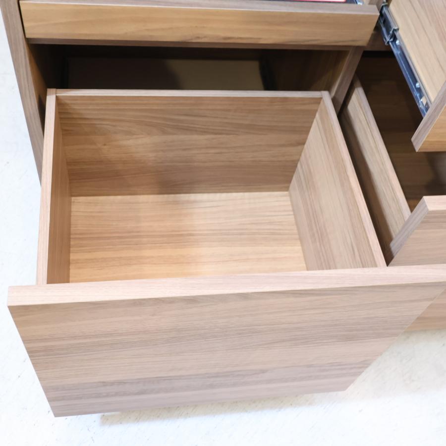 Granite 間仕切りキッチンカウンター レンジボード 北欧スタイル モダン Granite グラニト 間仕切りキッチンカウンター 家電収納付き