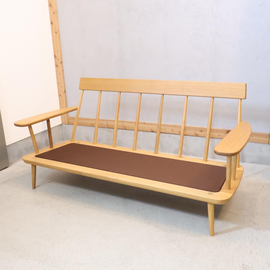 HIDA 飛騨産業 つぐみ 3人掛けソファ キツツキ ホワイトオーク 飛騨家具 HIDA 飛騨産業 つぐみ 3人掛けソファ キツツキ ホワイトオーク 飛騨