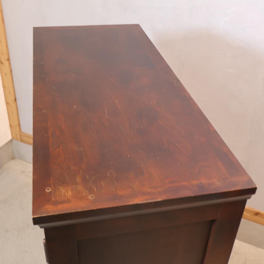 北海道民芸家具 樺材無垢 本棚 ブックキャビネット 天然木 収納家具