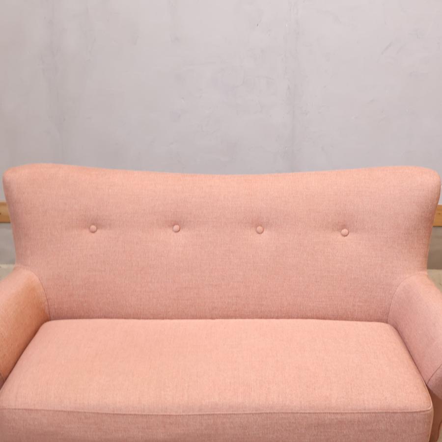 Francfranc フランフラン Fleurette フルレット ラブソファ ピンク