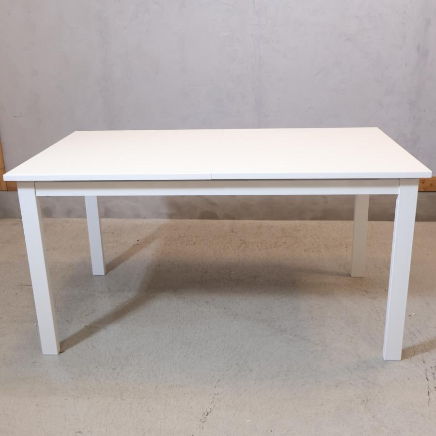 未使用品◇伸長式ダイニングテーブルです。モダンなデザインの