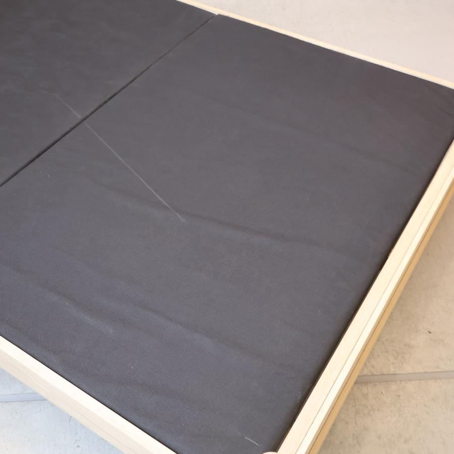 【早い者勝ち！最終値下げ】★フランフラン★　ミーテ　ダブルベッドフレーム Francfranc フランフラン ミーテ アッシュ材 ダブルベッドフレーム