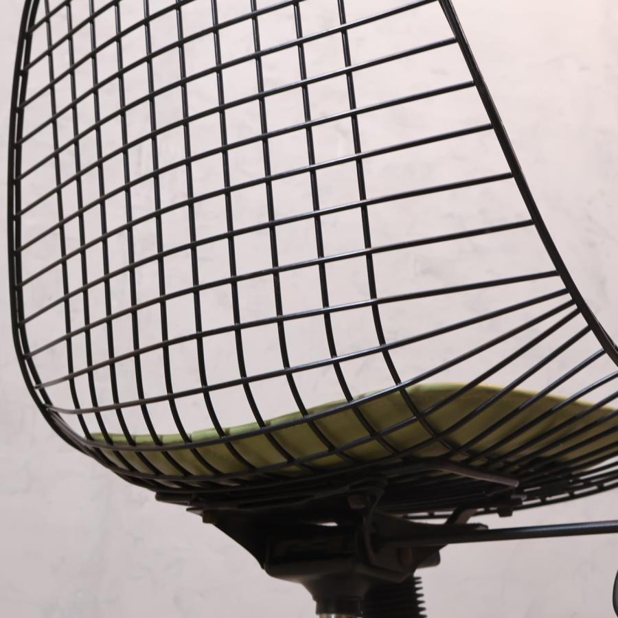 MODERNICA モダニカ Wire ワイヤーチェア ブラック ローリングベース