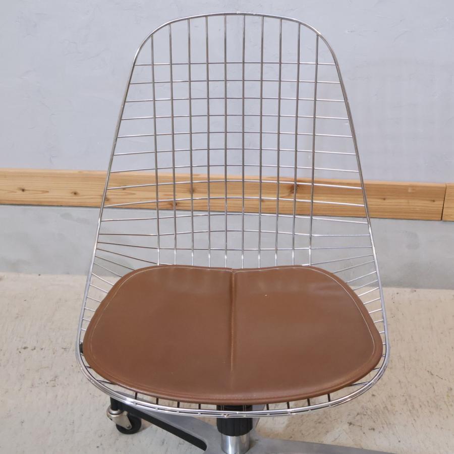 MODERNICA モダニカ Wire ワイヤーチェア クローム ローリングベース 