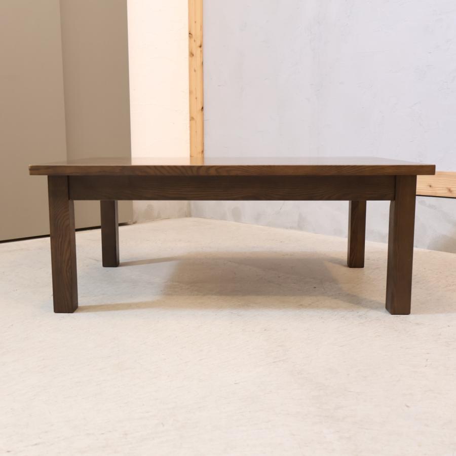 無印良品 MUJI タモ材 引出し付 リビングテーブル センター 無印良品 MUJI タモ材 引出し付 リビングテーブル センター