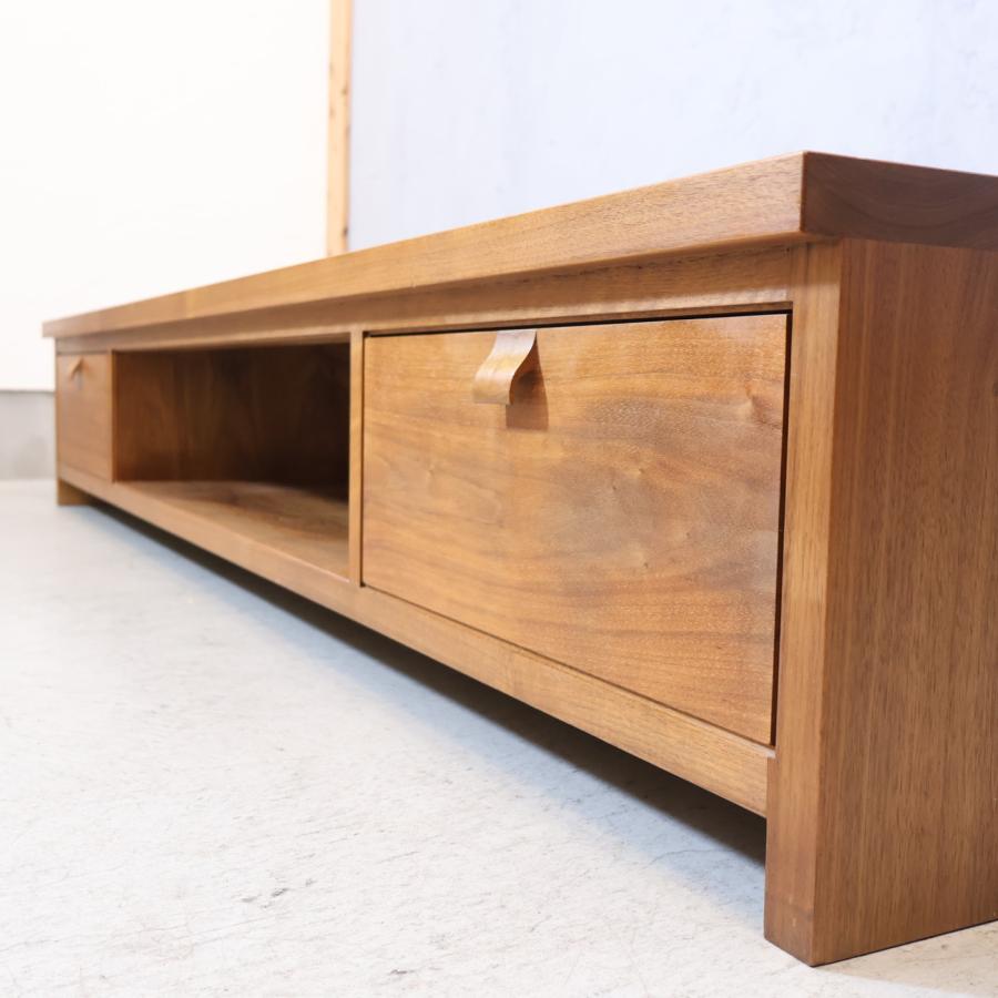 家具蔵 モデルノ ウォールナット無垢材 テレビ台 AVボード ローボード KAGURA 家具蔵 MODERNO モデルノ ウォールナット材 テレビボード TV
