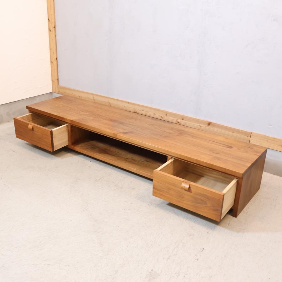 家具蔵 モデルノ ウォールナット無垢材 テレビ台 AVボード ローボード KAGURA 家具蔵 MODERNO モデルノ ウォールナット材 テレビボード TV