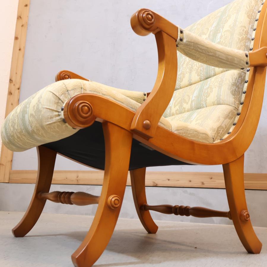 Daniel 横浜ダニエル Boot 樺桜材 クラシック 1人掛けソファ Daniel 横浜ダニエル Boot ブーツ ワイドアームチェア 樺桜材