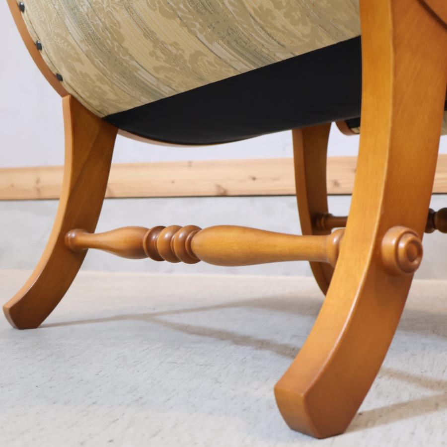 Daniel 横浜ダニエル Boot ブーツ ワイドアームチェア 樺桜材