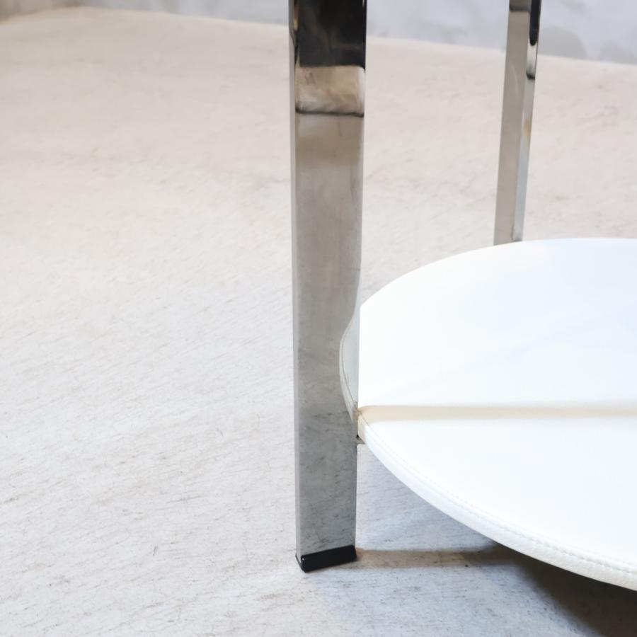 Poltrona Frau ポルトローナフラウ REGOLO レゴロ サイドテーブル 本革