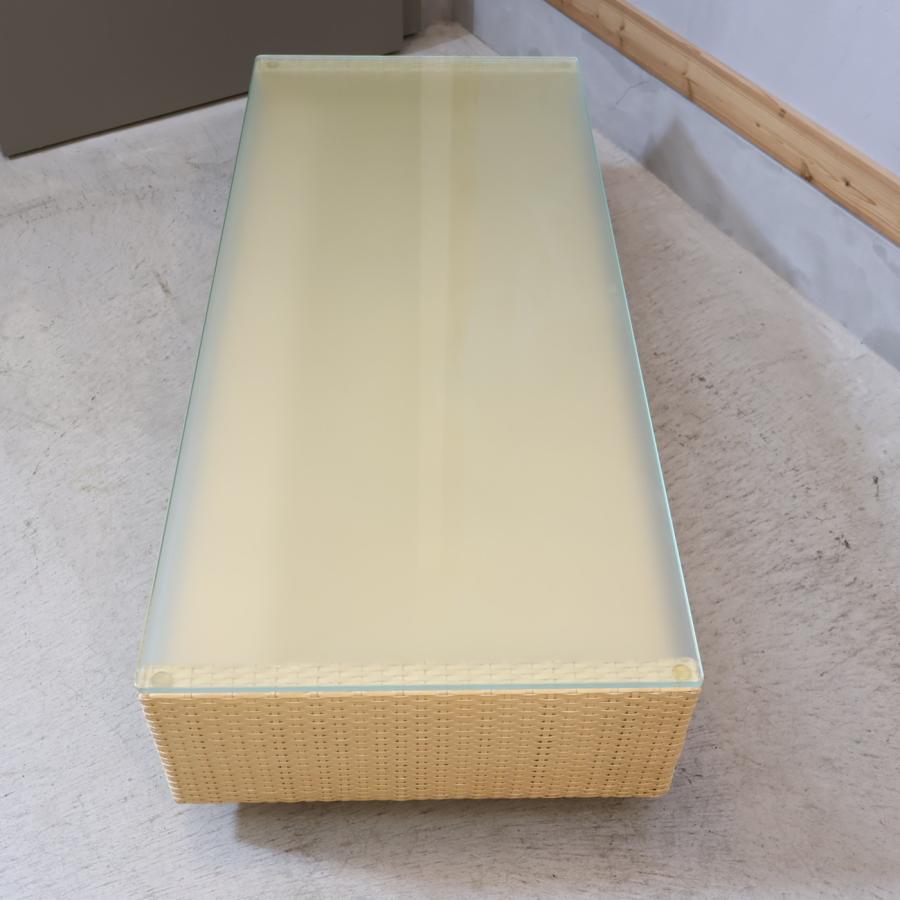 arflex アルフレックス Holidays ホリデイズ Aテーブル 本革 ガラス