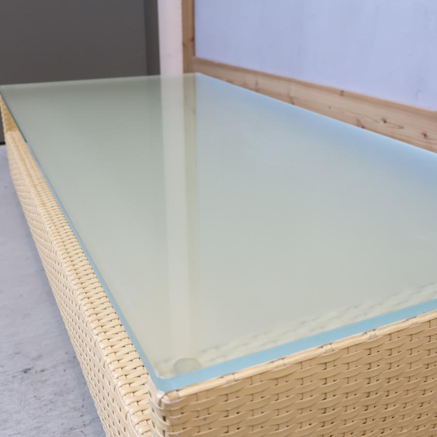 arflex アルフレックス Holidays ホリデイズ Aテーブル 本革 ガラス