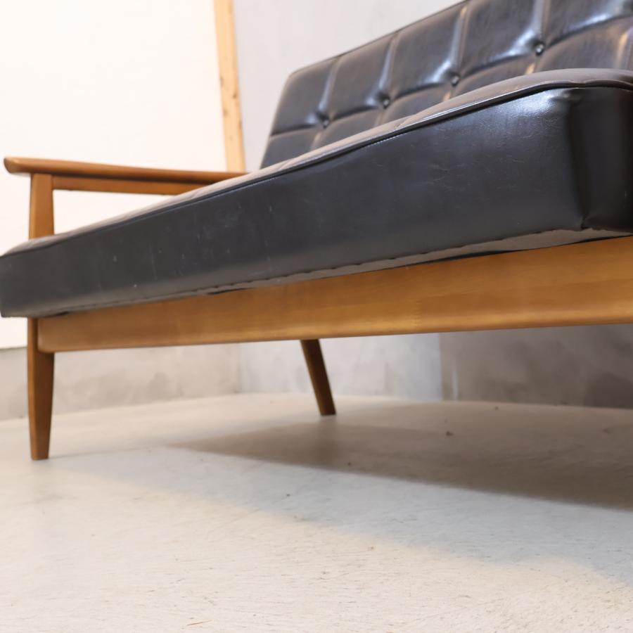 Karimoku60 カリモク60 ブラック 2シーター Kチェア 2人掛けソファ